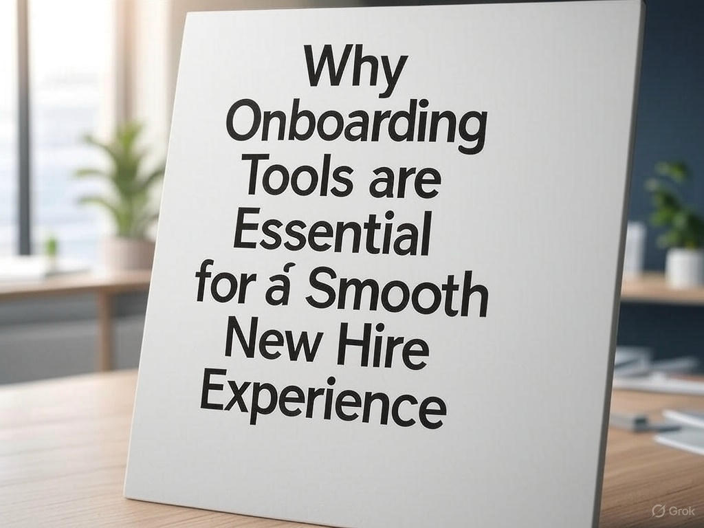 Why Onboarding Tools are Essential for a Smooth New Hire Experience