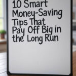 10 Smart Money-Saving Tips That Pay Off Big in the Long Run