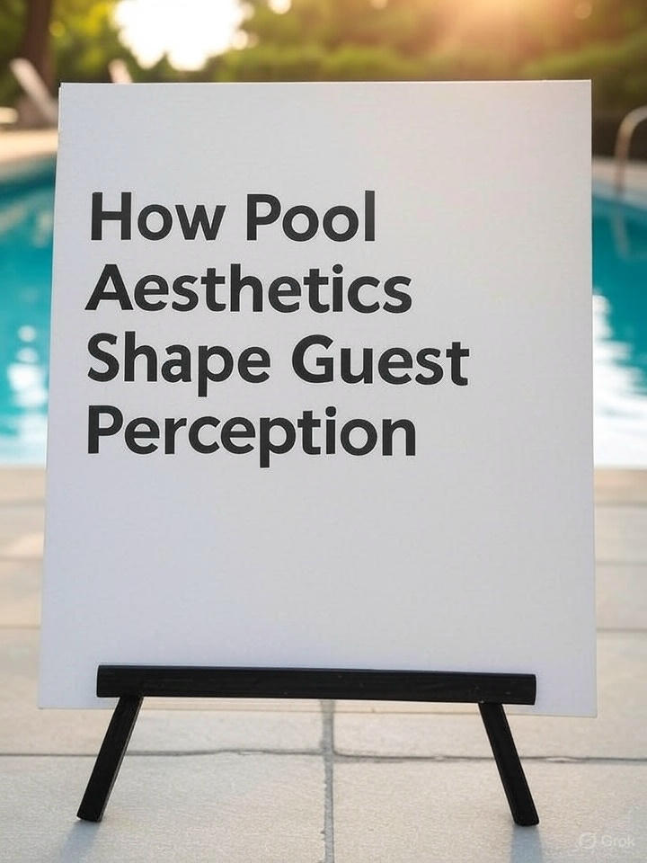 How Pool Aesthetics Shape Guest Perception