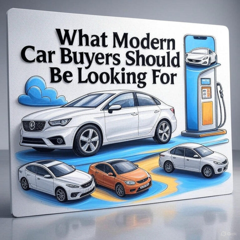 What Modern Car Buyers Should Be Looking For