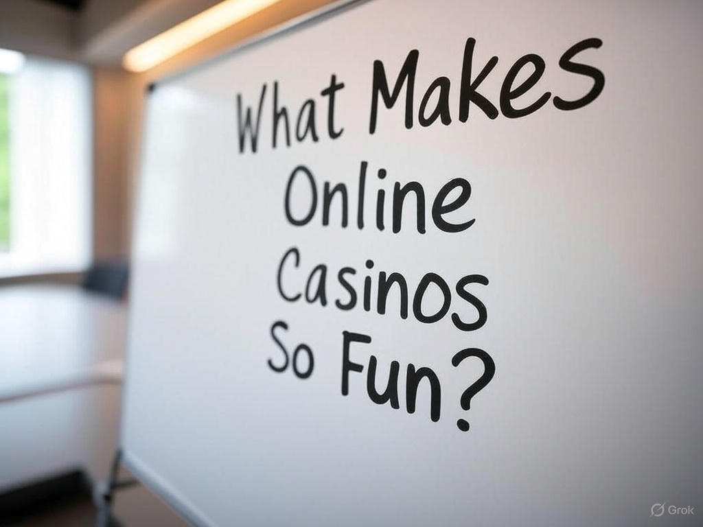 What Makes Online Casinos So Fun?