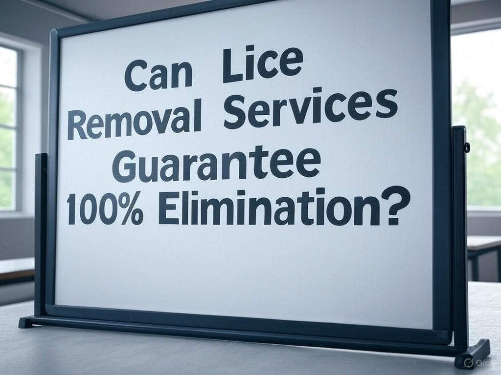 Can Lice Removal Services Guarantee 100% Elimination?