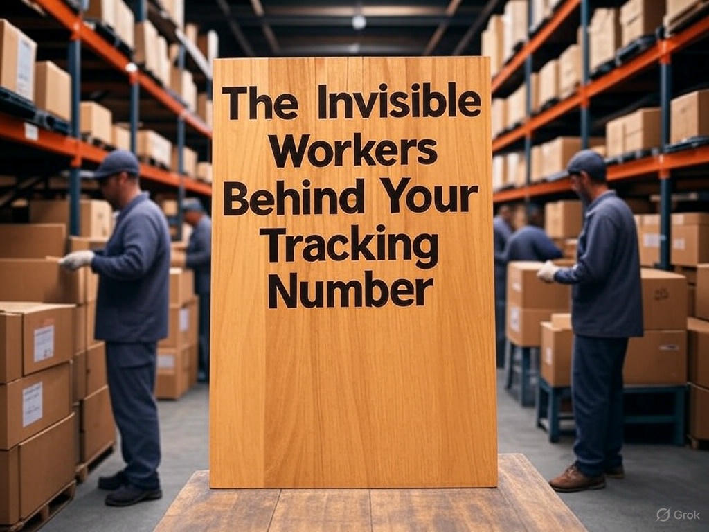 The Invisible Workers Behind Your Tracking Number