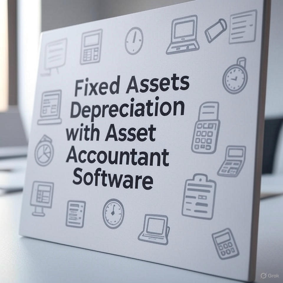 Fixed Assets Depreciation with Asset Accountant Software