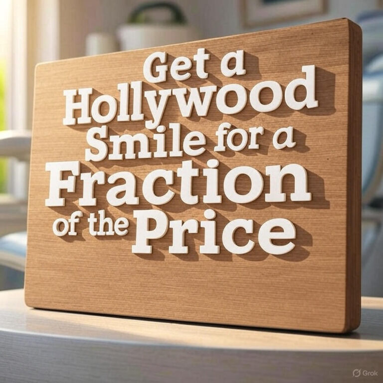 Get a Hollywood Smile for a Fraction of the Price