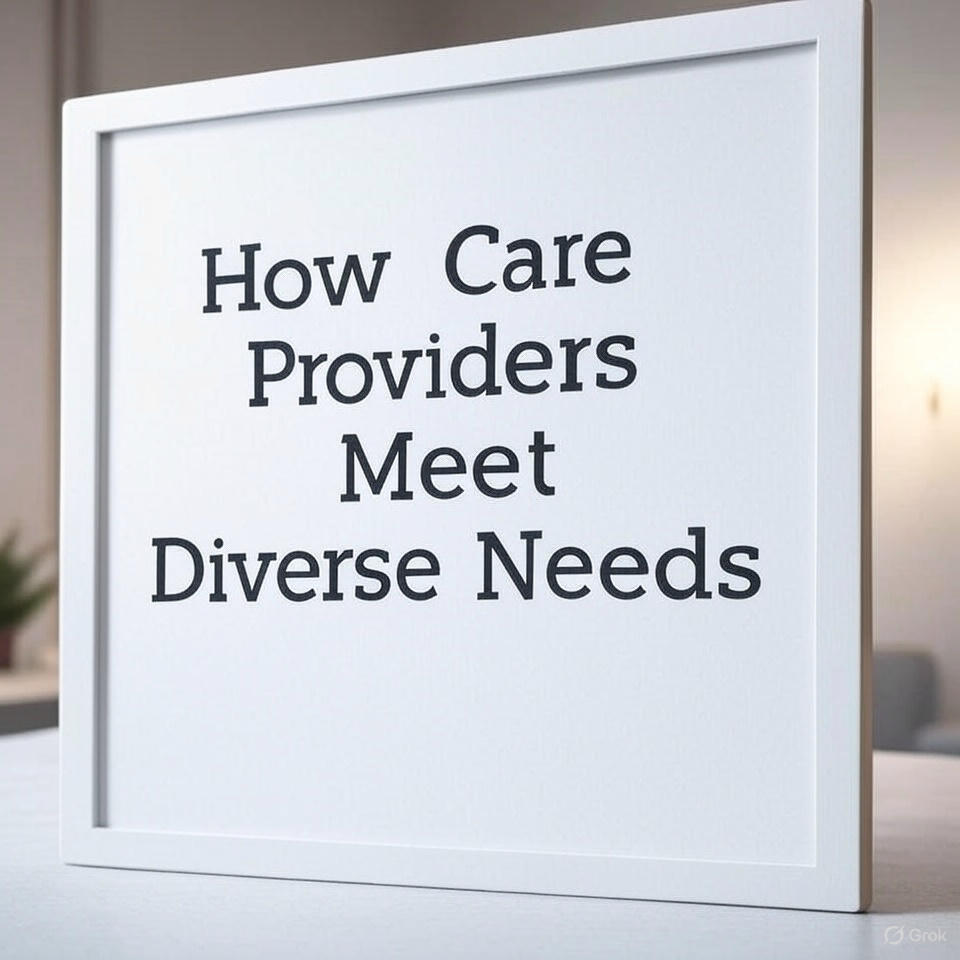 How Care Providers Meet Diverse Needs