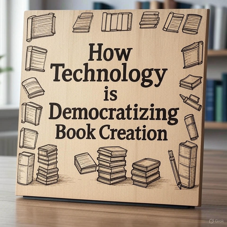 How Technology is Democratizing Book Creation for First-Time Authors