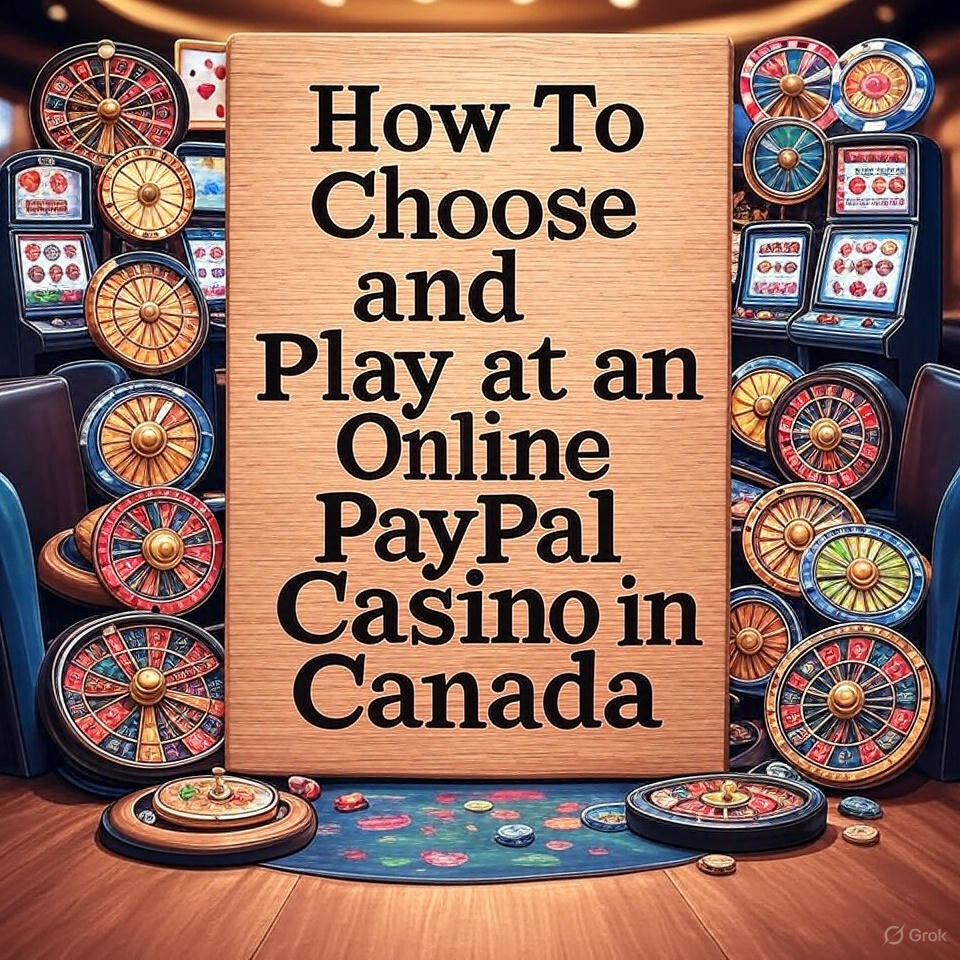How To Choose and Play at an Online PayPal Casino in Canada