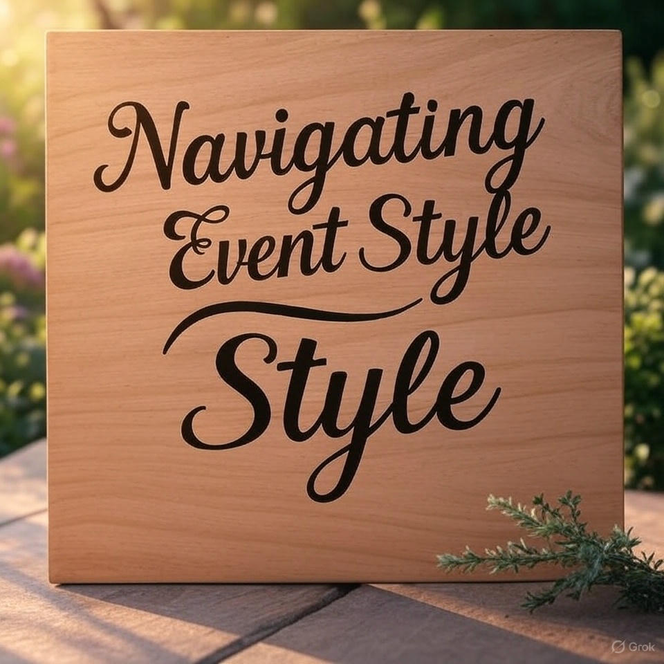 Navigating Event Style