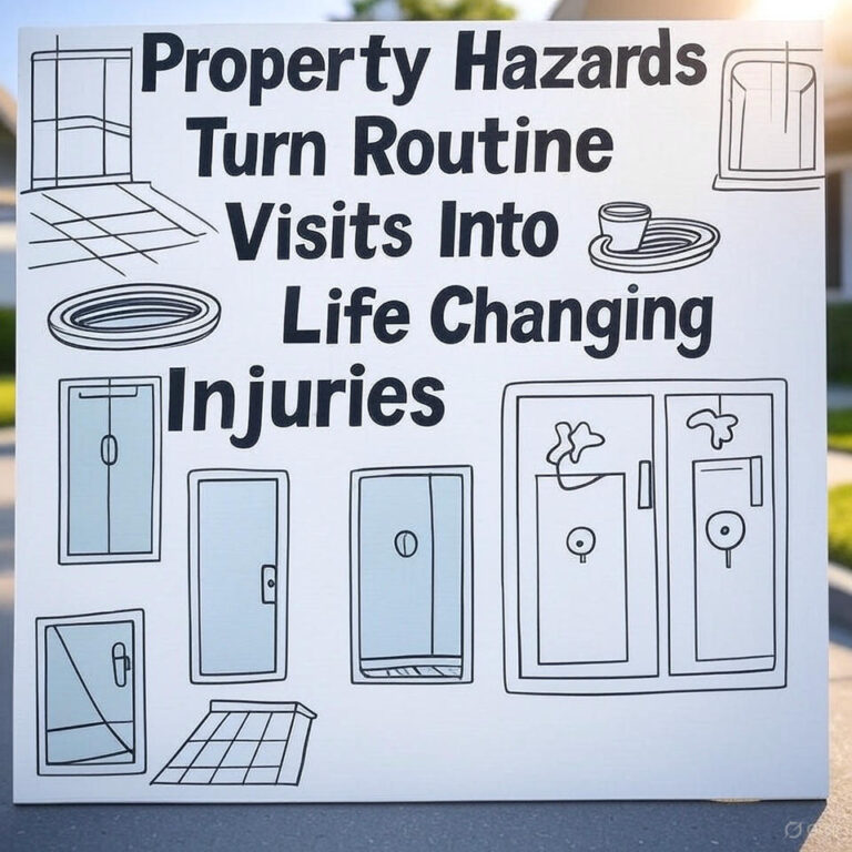 Property Hazards Turn Routine Visits Into Life Changing Injuries