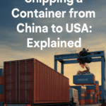 Shipping a Container from China to USA: Explained