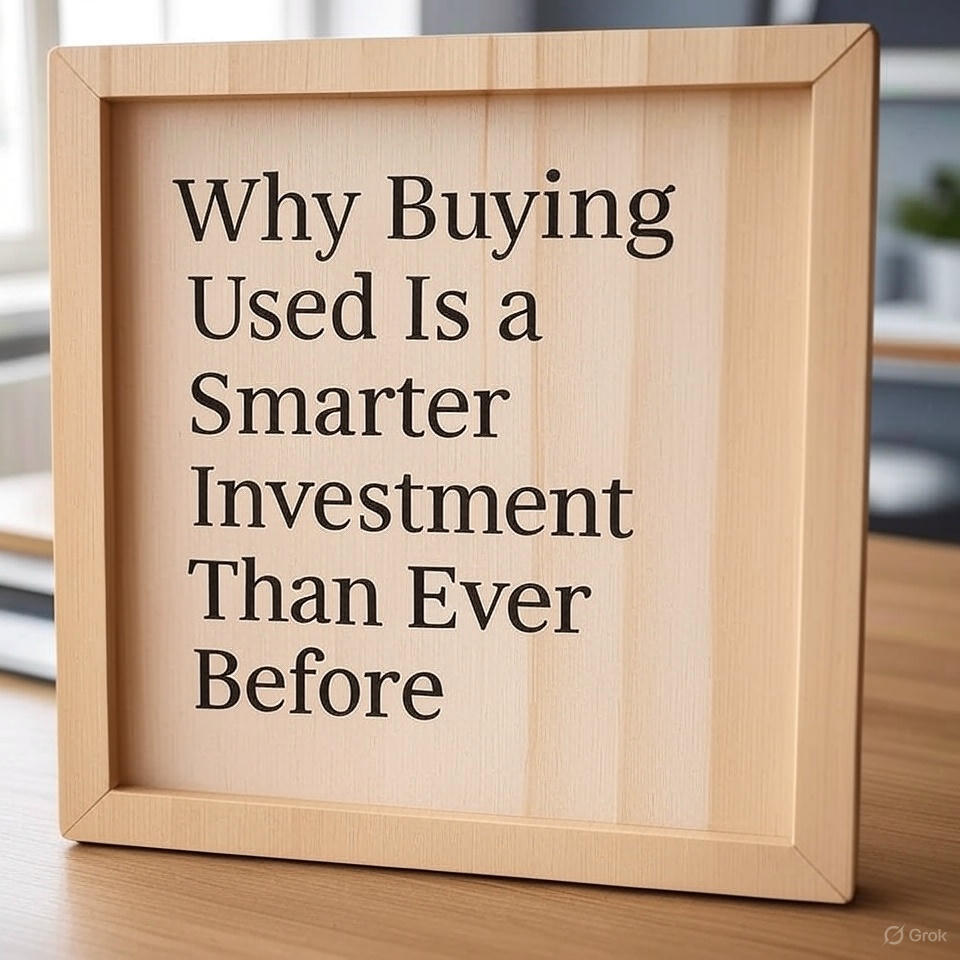 Why Buying Used Is a Smarter Investment Than Ever Before