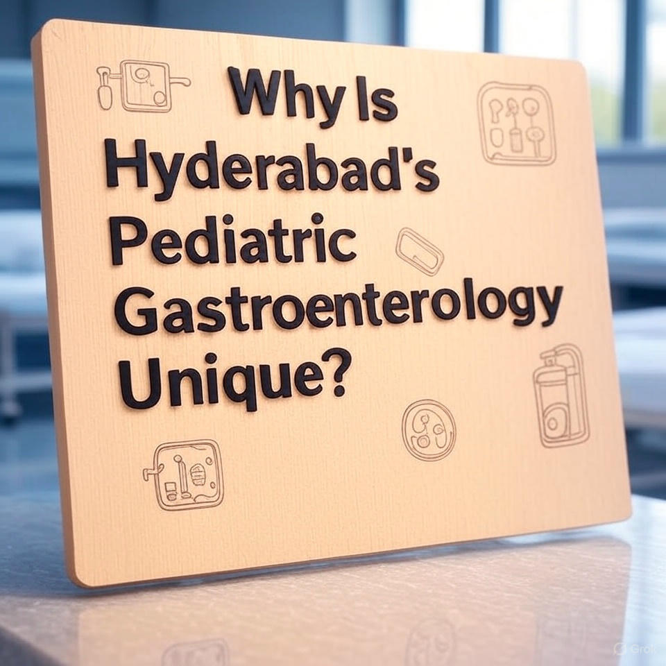 Why Is Hyderabad's Pediatric Gastroenterology Unique