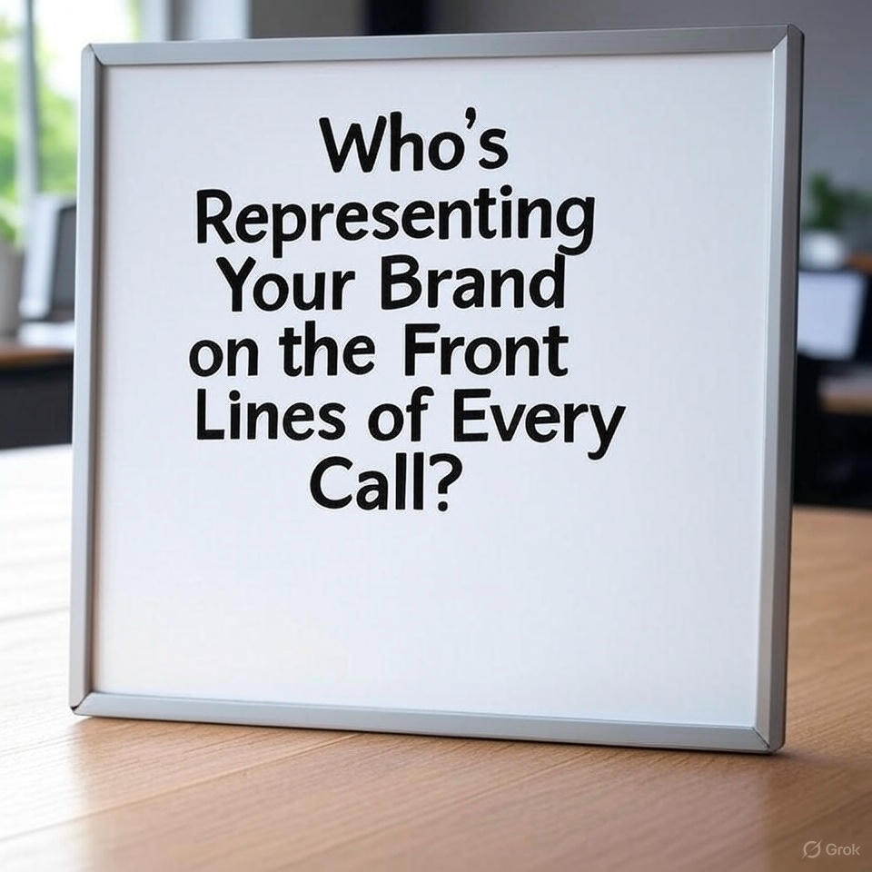 Who’s Representing Your Brand on the Front Lines of Every Call?