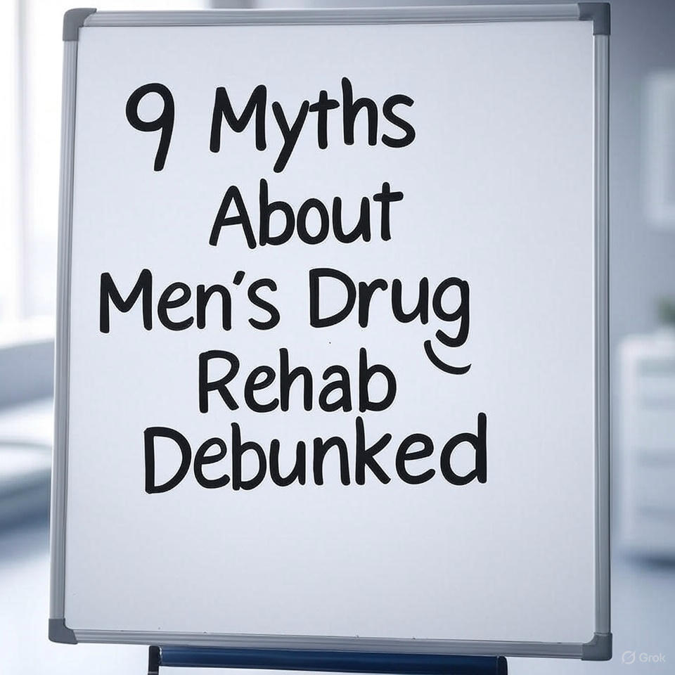 9 Myths About Men's Drug Rehab Debunked