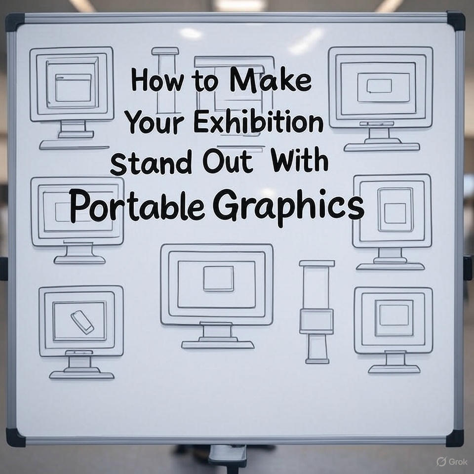 How to Make Your Exhibition Stand Out With Portable Graphics