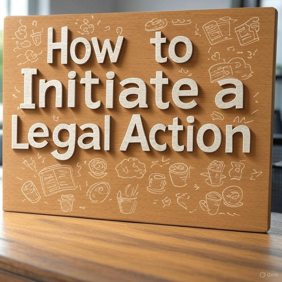 How to Initiate a Legal Action