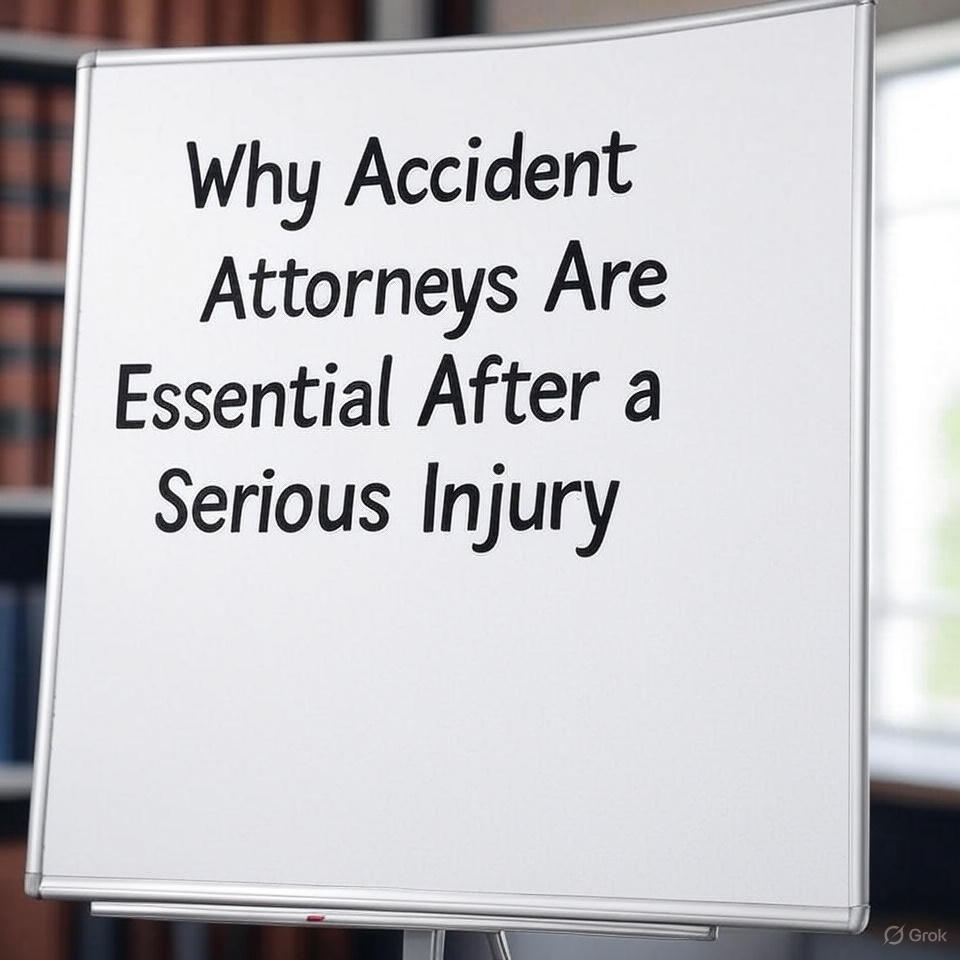 Why Accident Attorneys Are Essential After a Serious Injury