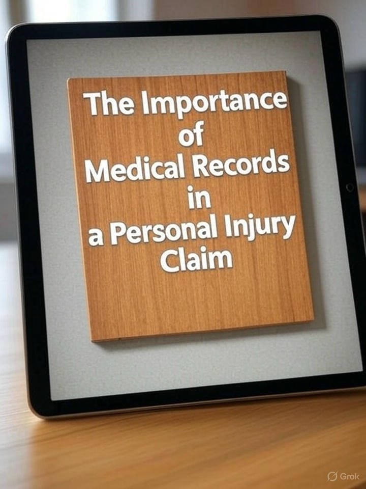The Importance of Medical Records in a Personal Injury Claim