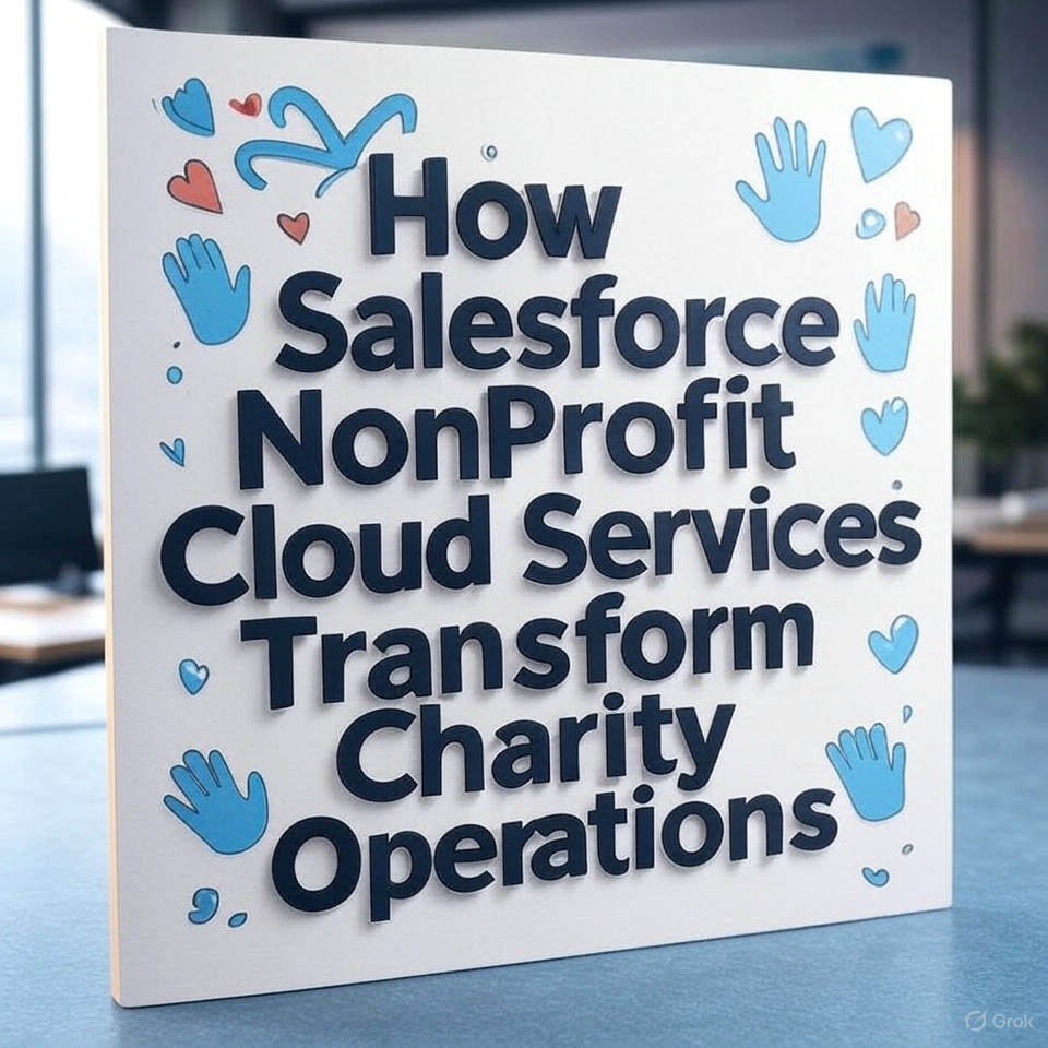 How Salesforce NonProfit Cloud Services Transform Charity Operations