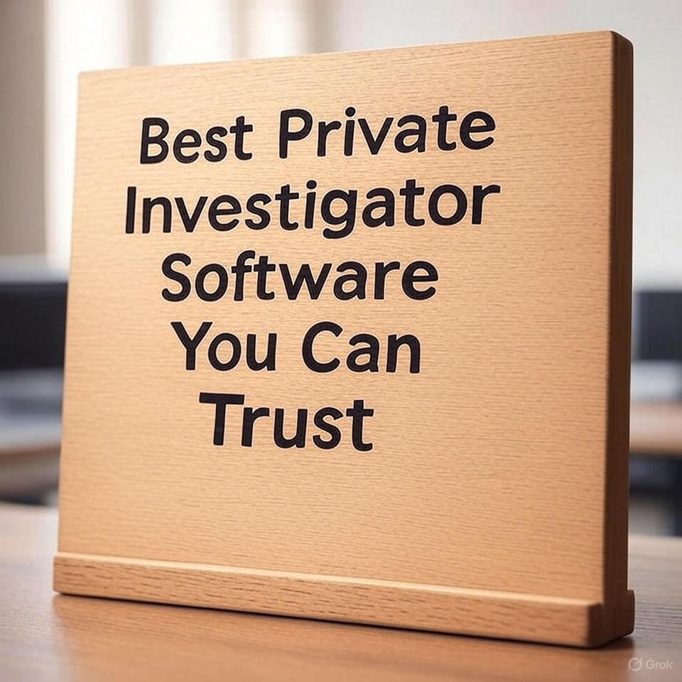 Best Private Investigator Software You Can Trust