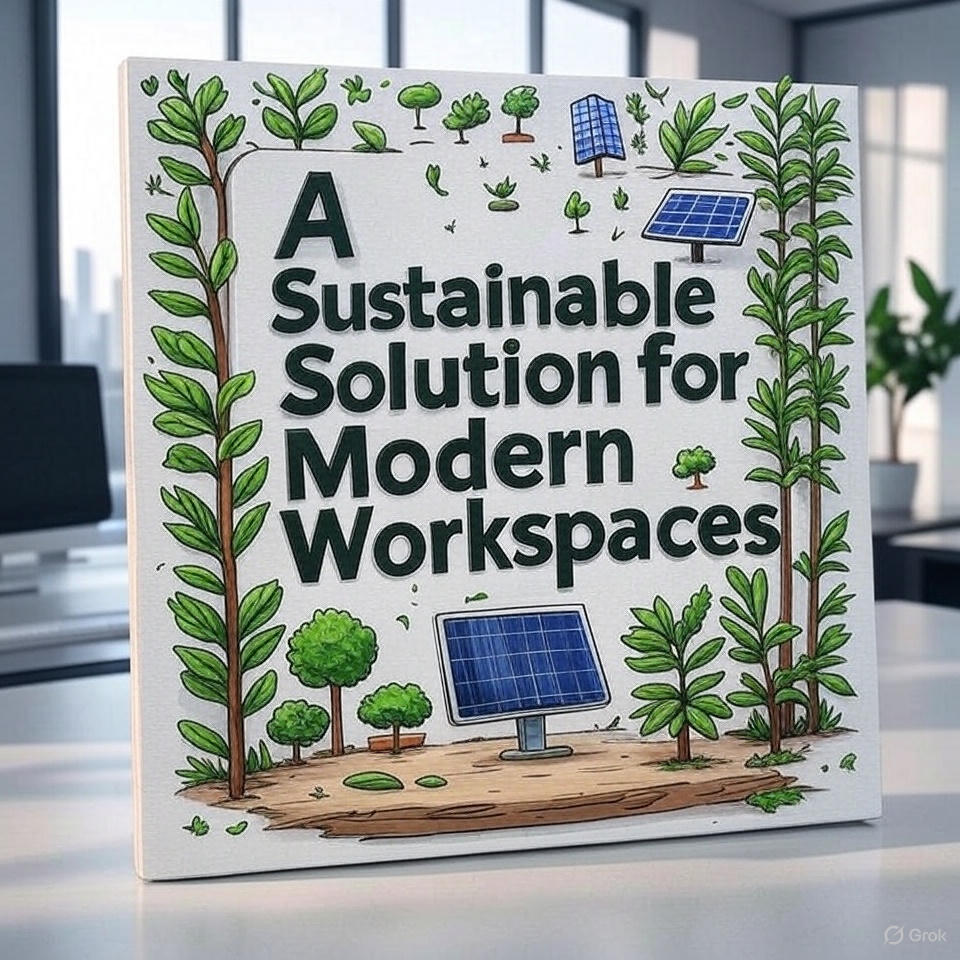 A Sustainable Solution for Modern Workspaces