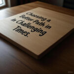 Choosing a Better Path in Challenging Times