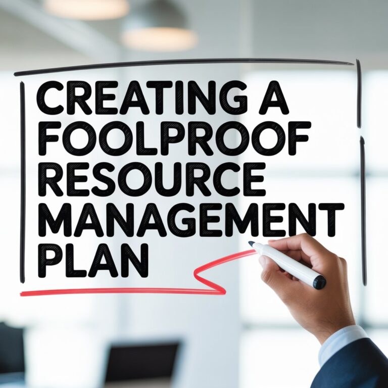 Creating a Foolproof Resource Management Plan