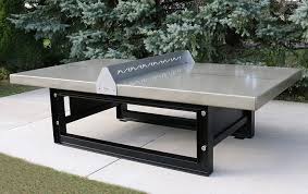 Custom Concrete Game Tables for Outdoors