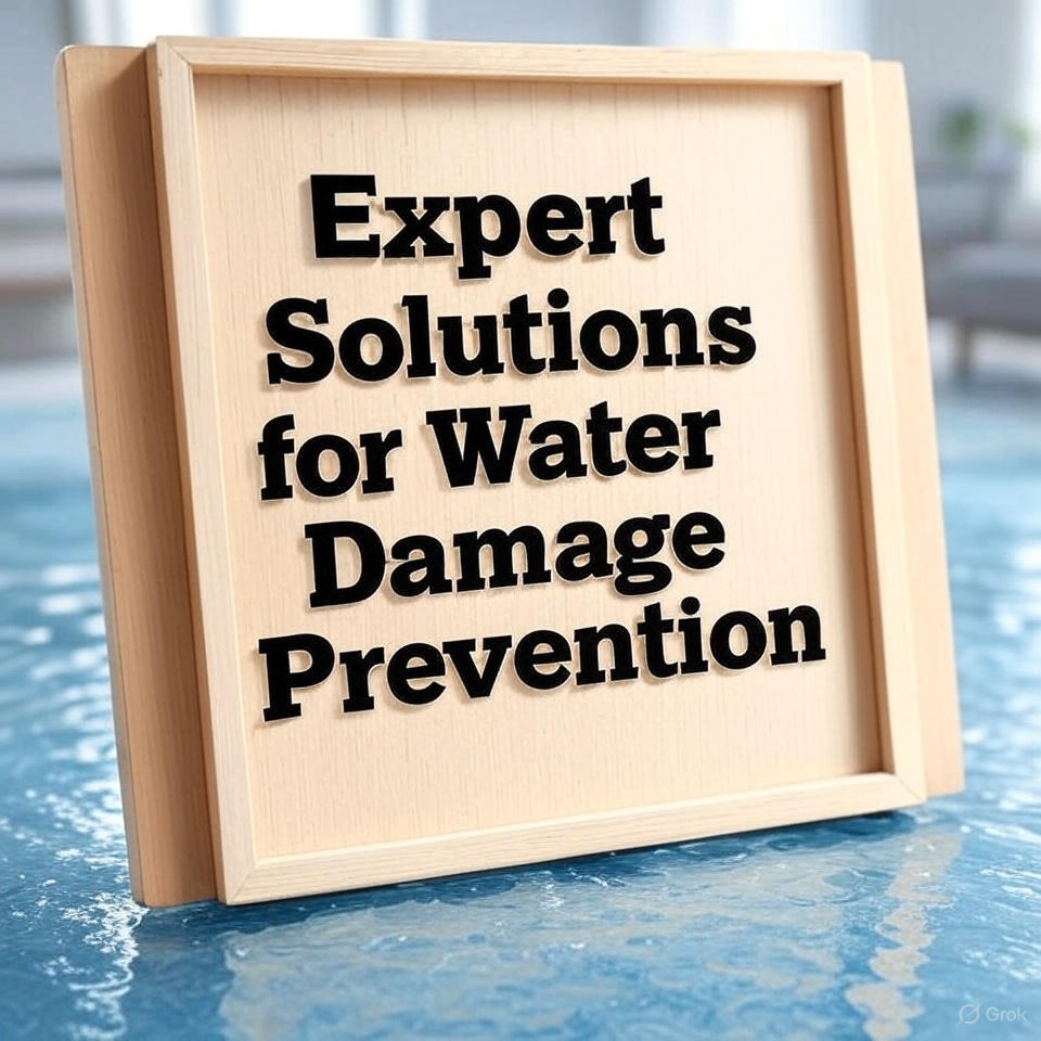 Expert Solutions for Water Damage Prevention