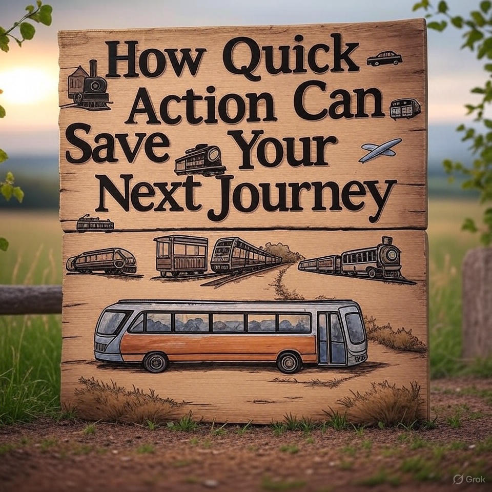 How Quick Action Can Save Your Next Journey
