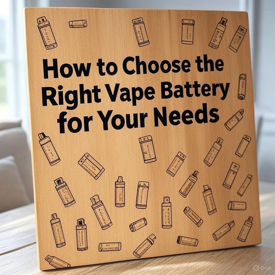 How to Choose the Right Vape Battery for Your Needs