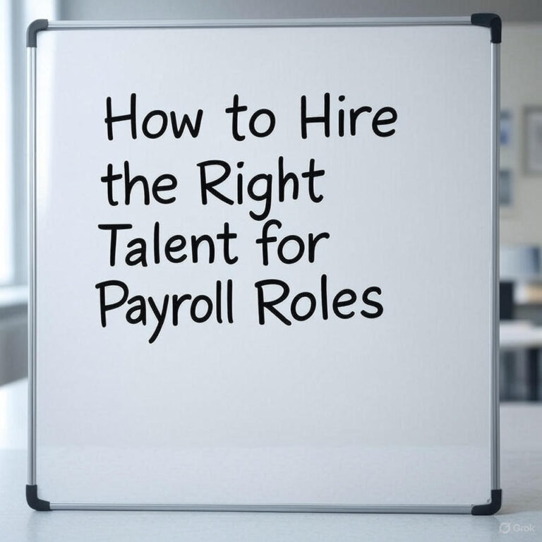 How to Hire the Right Talent for Payroll Roles