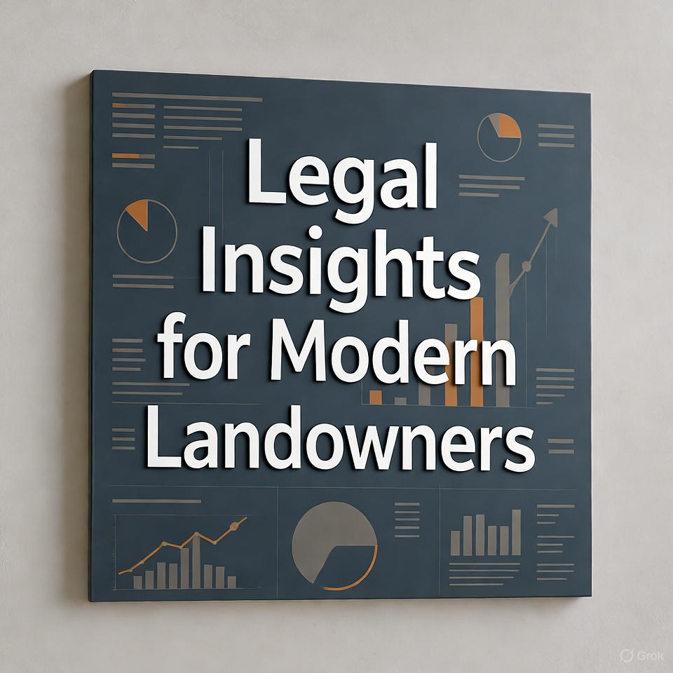 Legal Insights for Modern Landowners