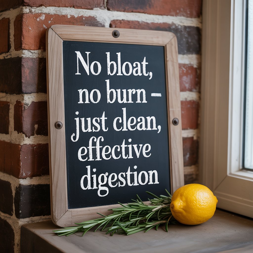 No Bloat, No Burn — Just Clean, Effective Digestion
