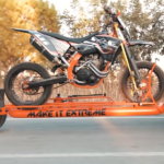 Single Motorcycle Trailer