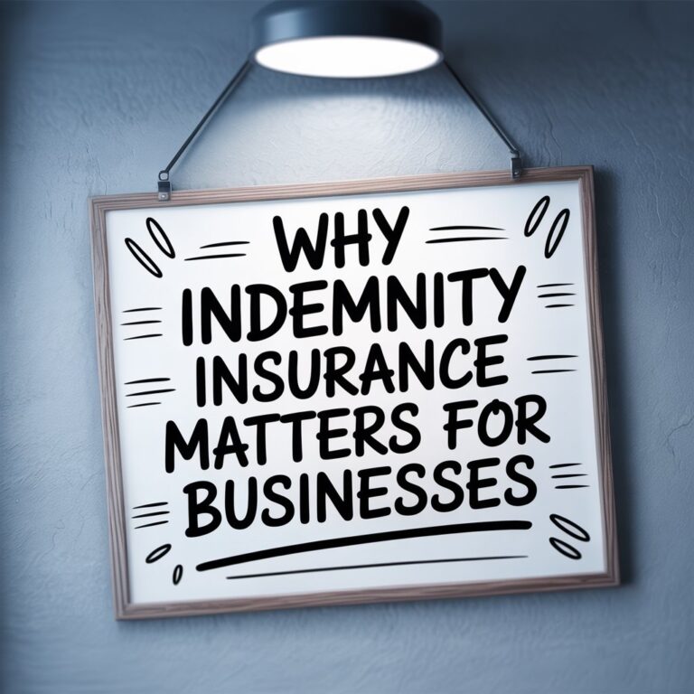 Why Indemnity Insurance Matters for Businesses