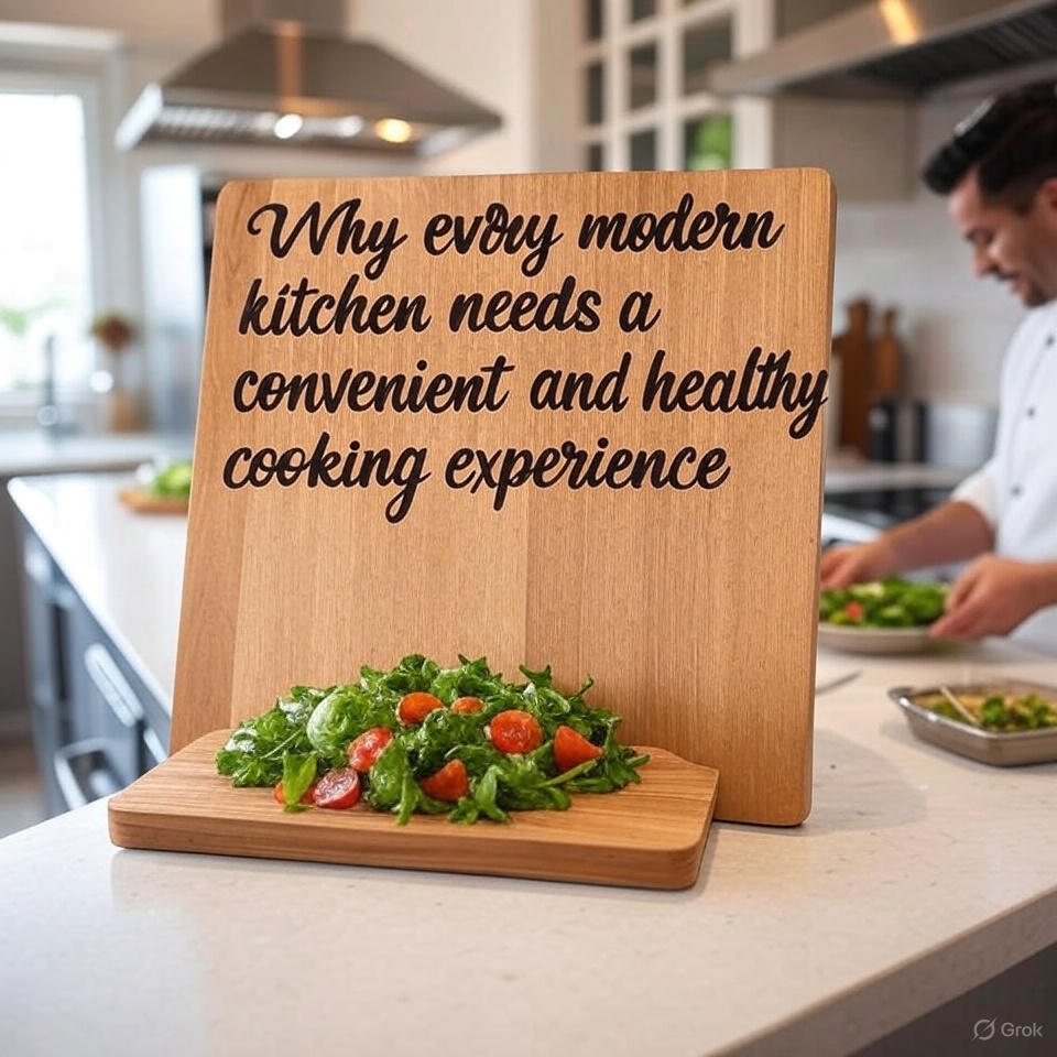 Why every modern kitchen needs a convenient and healthy cooking experience