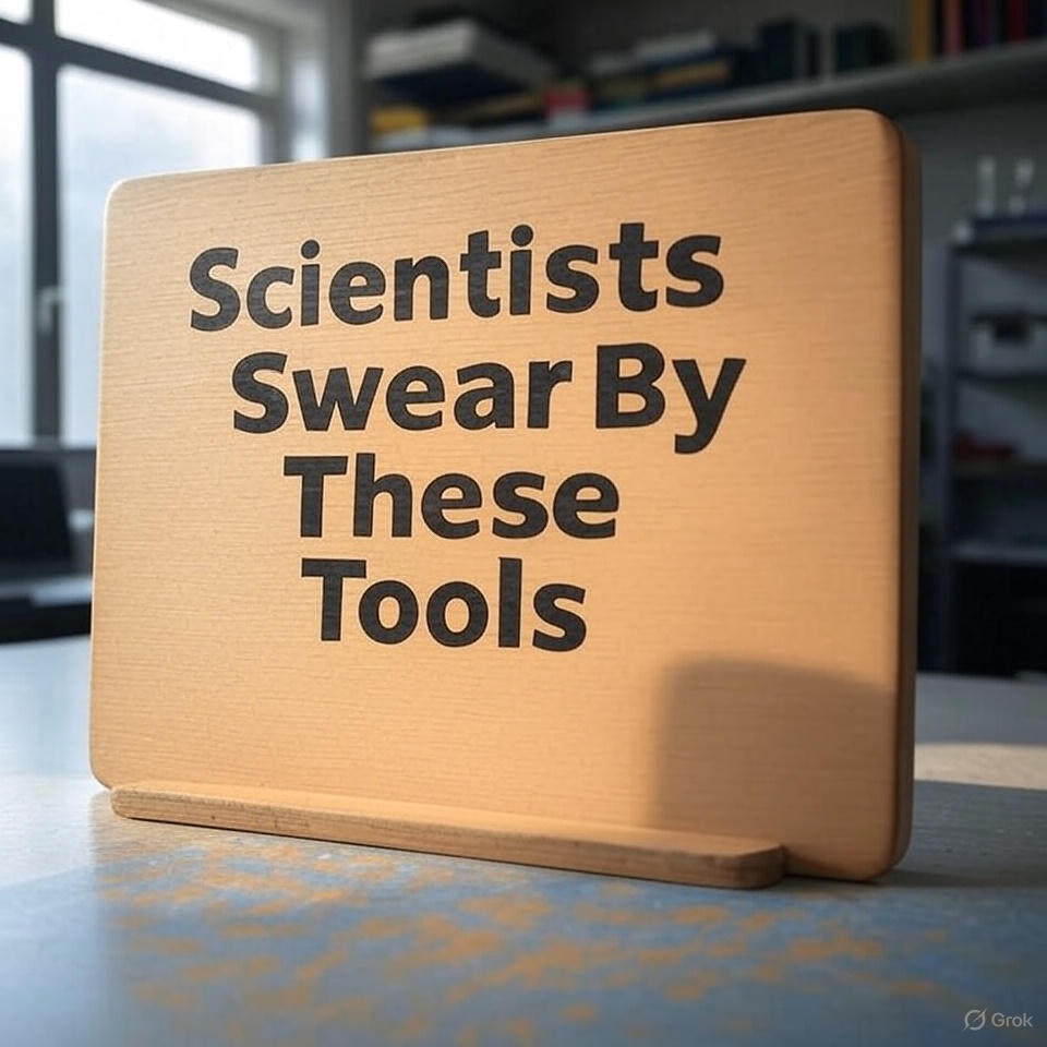 Scientists Swear By These Tools