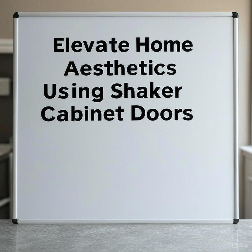 Elevate Home Aesthetics Using Shaker Cabinet Doors