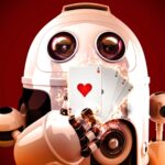 A Robot Holding Four Aces
