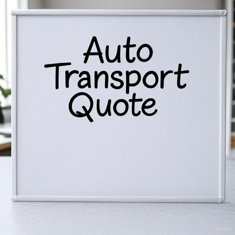 Auto Transport Quote