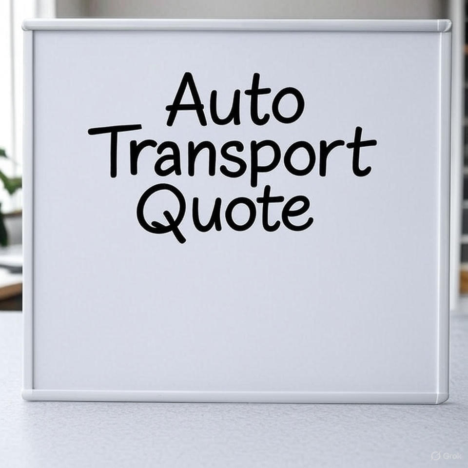 Auto Transport Quote