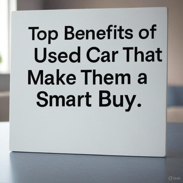 Top Benefits of Used Car That Make Them a Smart Buy