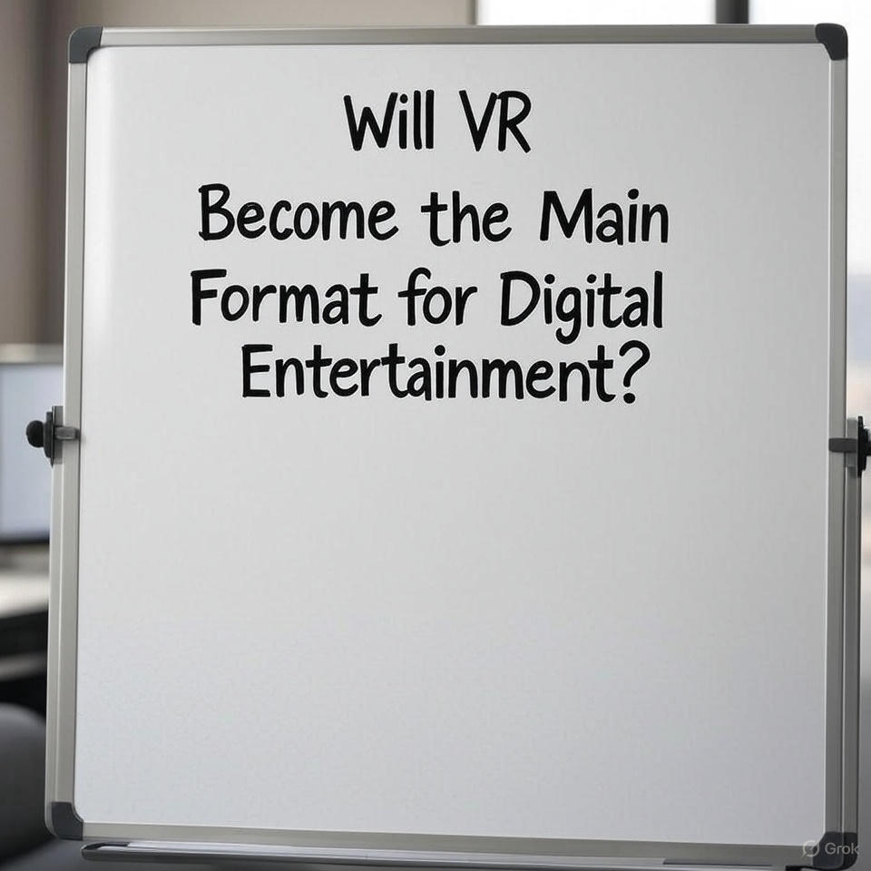 Will VR Become the Main Format for Digital Entertainment?