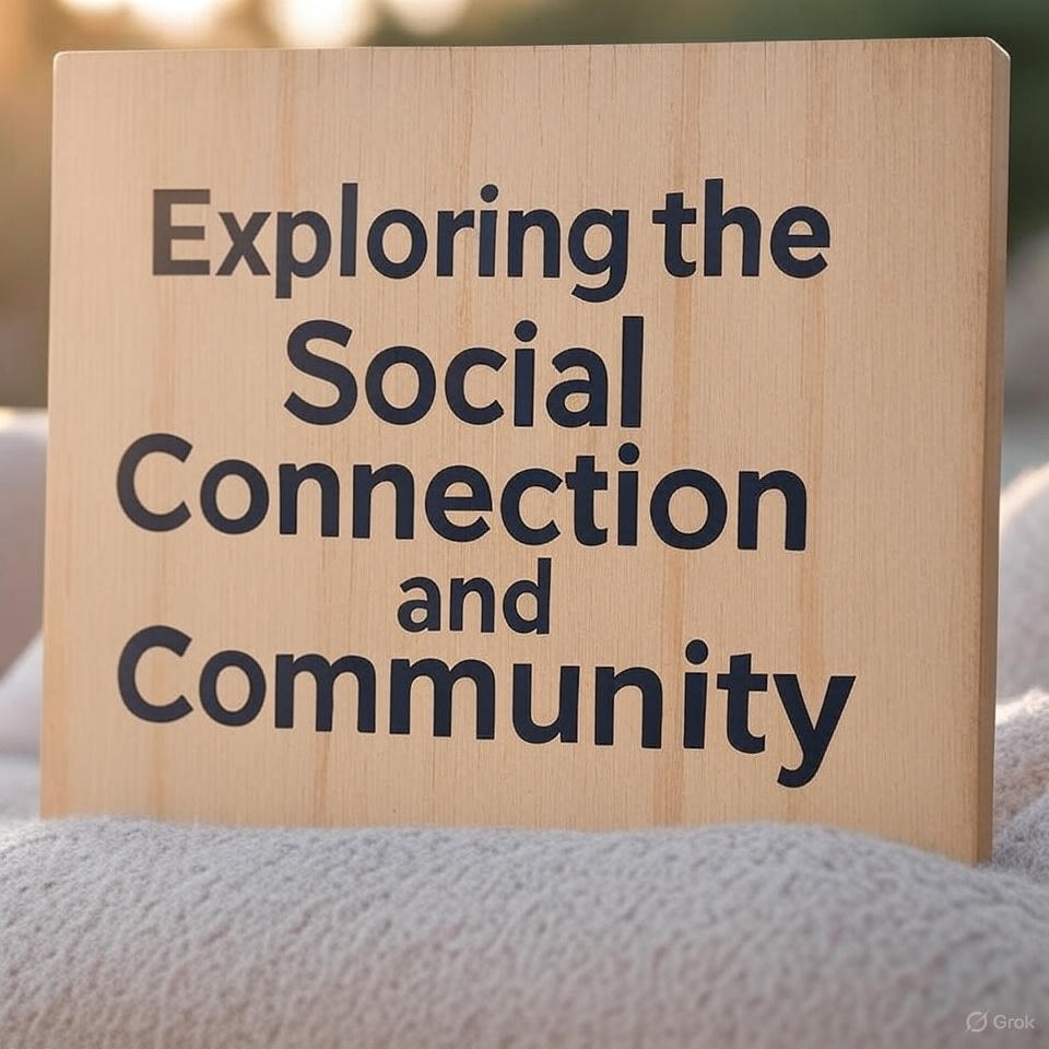 Exploring the Social Connection and Community