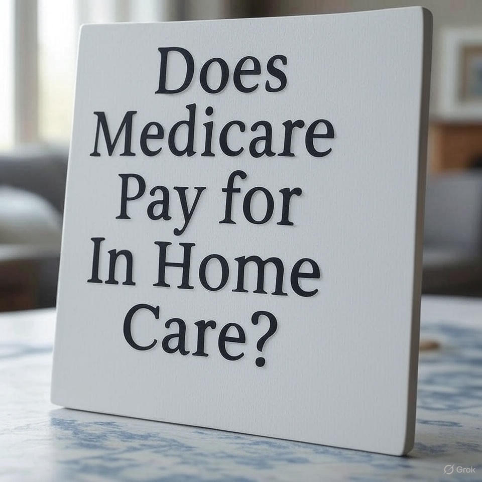 Does Medicare Pay for In Home Care?