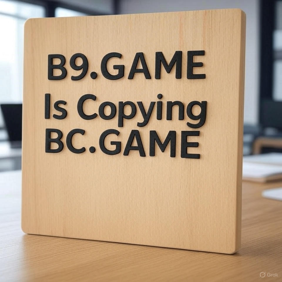 B9.GAME Is Copying BC.GAME