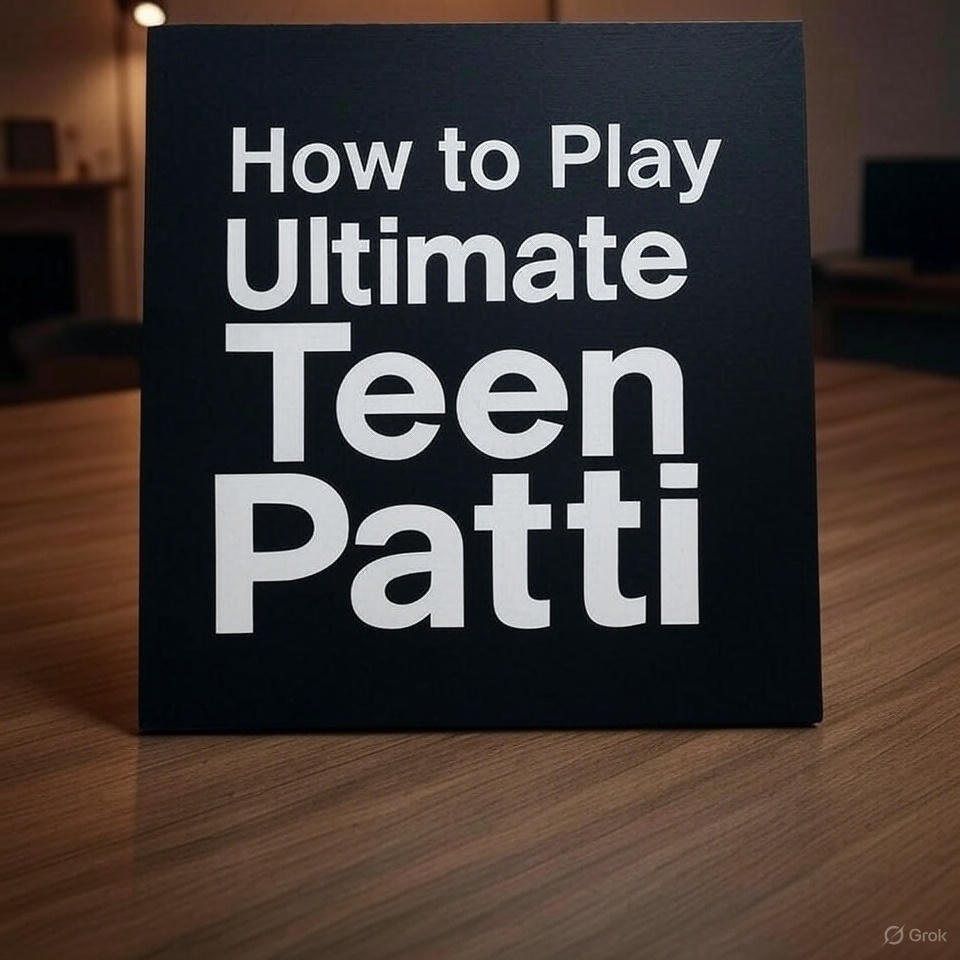 How to Play Ultimate Teen Patti