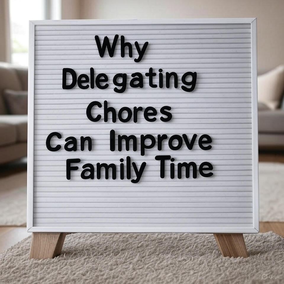 Why Delegating Chores Can Improve Family Time